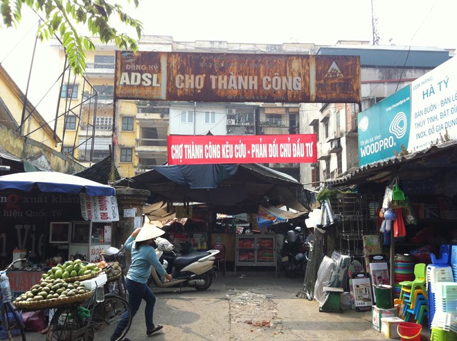 Chợ sẽ ở đâu